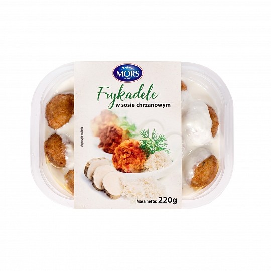 Grafika Fish frikadels in horseradish sauce